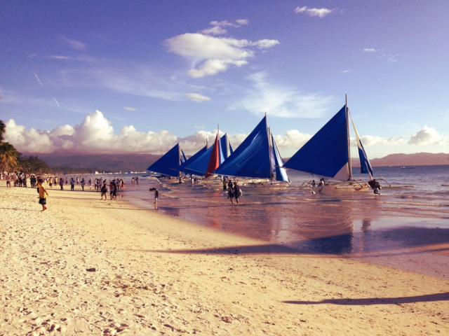 Famous Boracay Blue Sails