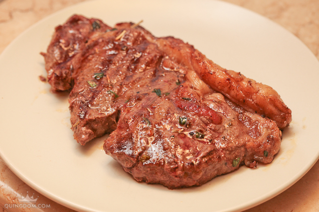 Grilled Aussie Striploin Steak