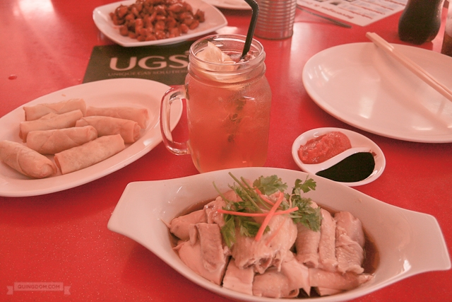 First on the list — authentic Hainanese Chicken
